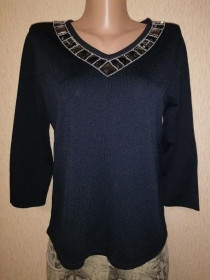 Кофти Кофты ^/--/^ Красивая женская черная кофта, джемпер Mia Moda ^_^^^ Красива жіноча чорна кофта, джемпер Mia Moda - фото фото фото