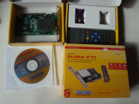 ТВ-тюнери ТВ-тюнеры ^/--/^ ТВ-Тюнер для ПК. SkyStar 2 TechniSat PCI - DVB-S карта + ПДУ - фото фото фото