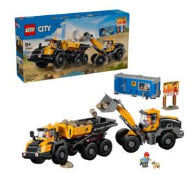 Конструктори Конструкторы ^/--/^ Блоковый конструктор LEGO City Самосвал и фронтальный ковшовый погрузчик (60494) Новый! ^_^^^ Блоковий конструктор LEGO City Самоскид і фронтальний килимовий навантажувач (60494) Новий! - фото фото фото