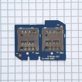 Роз'єми, гнізда Разъемы, гнезда ^/--/^ SIM конектор LG X /--/ 155 Max для телефона оригінал з розборки ^_^^^ SIM коннектор LG X /--/ 155 Max для телефона оригинал из разборки - фото фото фото