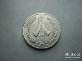 Алжир Алжир ^/--/^ Алжир 1 динар 1987 юб.  зл/10 /--/ а /--/ 08 ^_^^^ Алжир 1 динар 1987 юб. зл/10 /--/ а /--/ 08 - фото фото фото