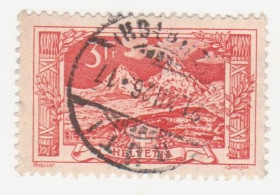 Швейцарія Швейцария ^/--/^ Швейцария 1918  г. № 141 гашеная ^_^^^ Швейцарія 1918 р. No 141 гашена - фото фото фото
