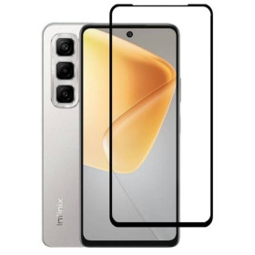 Чохли, бампера Чехлы, бампера ^/--/^ Захисне скло LUX для Infinix Hot 50 (X /--/ 6882) повна проклейка чорний ^_^^^ Защитное стекло LUX для Infinix Hot 50 (X /--/ 6882) полная проклейка черный - фото фото фото