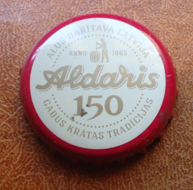 Пробки, кришки Пробки, крышки ^/--/^ Пивные пробка Aldaris 150  Латвия  (акційна) ^_^^^ Пивные пробка Aldaris 150 Латвия (акционная) - фото фото фото