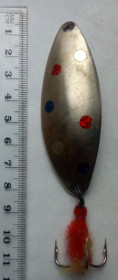 Воблери, принади Воблеры, приманки ^/--/^ Блесна № 157  (б/у) ^_^^^ Блесная No 157 (б/у) - фото фото фото