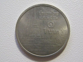 Таїланд Таиланд ^/--/^ Таиланд 1 бат 2009 года #35074 ^_^^^ Таїланд 1 бат 2009 року #35074 - фото фото фото
