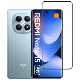 Чохли, бампера Чехлы, бампера ^/--/^ Захисне скло Fiji Premium для Xiaomi Redmi Note 15 5 /--/ G закруглені краї та повне проклеювання чорний ^_^^^ Защитное стекло Fiji Premium для Xiaomi Redmi Note 15 5 /--/ G закругленные края и полное проклеивание черный - фото фото фото