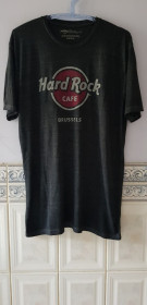 Футболки, майки Футболки, майки ^/--/^ Футболка &amp;quot;Hard Rock Cafe&amp;quot;  (55% cotton/45% polyester, L, India) ^_^^^ Футболка &amp;quot;Hard Rock Cafe&amp;quot; (55% cotton/45% polyester, L, India) - фото фото фото