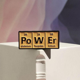 Брошки Броши ^/--/^ Брошка брошка пін-намет метал power періодична таблиця хімічних елементів ^_^^^ Брошка брошка пин-намет металл power периодическая таблица химических элементов - фото фото фото