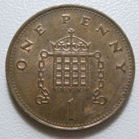 Єлизавета II (після ) Елизавета II (после ) ^/--/^ Велика Британія 1 пенні 1997 року 43129 ^_^^^ Великобритания 1 пенни 1997 года 43129 - фото фото фото