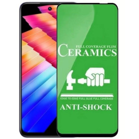Чохли, бампера Чехлы, бампера ^/--/^ Захисне скло-плівка Fiji Ceramics для Infinix Hot 30 (X /--/ 6831) повна проклейка чорний ^_^^^ Защитное стекло-пленка Fiji Ceramics для Infinix Hot 30 (X /--/ 6831) полная проклейка черный - фото фото фото