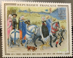 Франція Франция ^/--/^ Франция 1965 искусство живопись Mi 1523 MNH ^_^^^ Франція 1965 мистецтво живопис Mi 1523 MNH - фото фото фото
