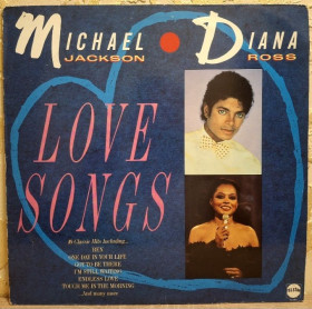 Платівки Пластинки ^/--/^ Michael Jackson And Diana Ross - Love Songs - 1970-84.   (LP). 12. Vinyl. Пластинка. UK &amp; Ireland. Rare. ^_^^^ Michael Jackson And Diana Ross - Love Songs - 1970-84. 12.Vinyl. Пластинка. UK &amp; Ireland. Rare. - фото фото фото