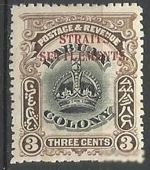 Інші країни Другие страны ^/--/^ Малайя Стрэйт Сеттлментс брит. 1906 корона надп. на м. Лабуана 1 /--/ м. ^_^^^ Малайя Стрейт Сеттлментс Бріт. 1906 корона надп. на м. Лабуана 1 /--/ м. - фото фото фото