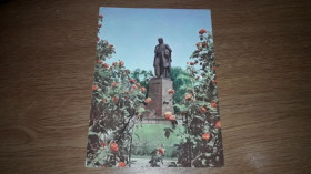 Інше Другое ^/--/^ Открытка Памятник Шеченко , скульптора Манизера 1965 фото Минделя ^_^^^ Листівка Пам'ятник Шеченко, скульптора Манізера 1965 фото Мінделя - фото фото фото
