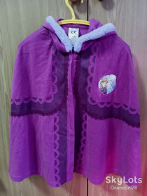 Куртки, плащі Ветровки, плащи ^/--/^ Накидка плащ фліс frozen avon 2-4 р. 98-104 ^_^^^ Накидка плащ флис frozen avon 2-4 р. 98-104 - фото фото фото