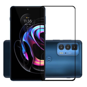 Чохли, бампера Чехлы, бампера ^/--/^ Захисне скло LUX для Motorola Edge 20 Pro Full Сover чорний 0,3 мм в упаковці ^_^^^ Защитное стекло LUX для Motorola Edge 20 Pro Full Сover черный 0,3 мм в упаковке - фото фото фото