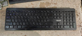 Клавіатури Клавиатуры ^/--/^ Мультимедийная беспроводная клавиатура Asus AK /--/ 1 /--/ L № 241004117 ^_^^^ Мультимедійна бездротова клавіатура Asus AK /--/ 1 /--/ L No 241004117 - фото фото фото