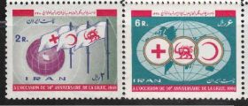 Іран Иран ^/--/^ Иран 1969 МЕДИЦИНА ЗДРАВООХРАНЕНИЕ КРАСНЫЙ КРЕСТ 50 ЛЕТ ЛЕЧЕНИЕ ПРОФИЛАКТИКА Mi.1451-1452** MNH ^_^^^ Іран 1969 Медицина ЗДРАВОООХОРОНЕННЯ КРАСНИЙ КРЕСТ 50 РОКІВ ЛІКУВАННЯ ПРОФІЛАКТИКА Mi.1451-1452** MNH - фото фото фото