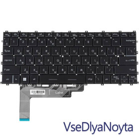 Клавіатури Клавиатуры ^/--/^ Клавиатура для ноутбука MSI (Modern 14 C /--/ 7) rus, black, подсветка клавиш, без фрейма ^_^^^ Клавіатура для ноутбука MSI (Modern 14 C /--/ 7) rus, black, підсвічування клавіш, без фрейму - фото фото фото