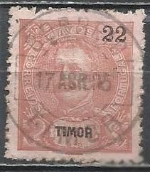 Інші країни Другие страны ^/--/^ Тимор португ. 1903 Король Карлос I 1 /--/ м.гаш. - фото фото фото
