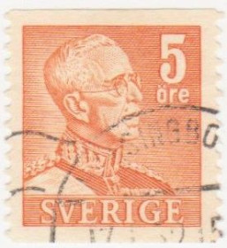 Скандинавія Скандинавия ^/--/^ Швеция 1948 г. № 334 гашеная ^_^^^ Швеція 1948 р. No 334 гашена - фото фото фото