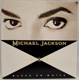 Платівки Пластинки ^/--/^ Michael Jackson - Black Or White - 1991.  (EP). 7. Vinyl. Пластинка. Holland. ^_^^^ Michael Jackson - Black Or White - 1991. 7. Vinyl. Пластинка. Holland. - фото фото фото