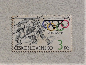 Чехословаччина Чехословакия ^/--/^ Поштова марка Чехословаччина 1984 рік ^_^^^ Почтовая марка Чехословакия &amp;quot; Спорт &amp;quot; 1984 год - фото фото фото