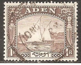 Інші країни Другие страны ^/--/^ Аден (Брит.колония) 1937 Sc.9 гаш. ^_^^^ Аден (Бріт.колонія) 1937 Sc.9 гаш. - фото фото фото