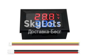 Амперметри, вольтметри Амперметры, вольтметры ^/--/^ DC вольтметр амперметр ваттметр 0.28&amp;quot; 0-100 /--/ В/0-10 /--/ А   (питание 5-30 вольт) шунт проволочный красный/синий для врезки   (075 /--/ RB) ^_^^^ DC вольтметр амперметр ватметр 0.28&amp;quot; 0-100 /--/ В/0-10 /--/ А (харчування 5-30 вольт) шунт дротяний червоний/синій для врізки (75 /--/ RB) - фото фото фото