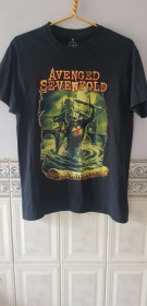 Футболки, майки Футболки, майки ^/--/^ Футболка &amp;quot;Avenged Sevenfold&amp;quot;  (100% cotton, M, UK) ^_^^^ Футболка &amp;quot;Avenged Sevenfold&amp;quot; (100% cotton, M, UK) - фото фото фото