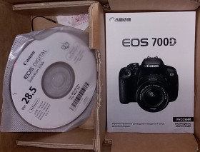 Canon Canon ^/--/^ коробка от canon eos 700 /--/ d документы ^_^^^ коробка від canon eos 700 /--/ d документи - фото фото фото