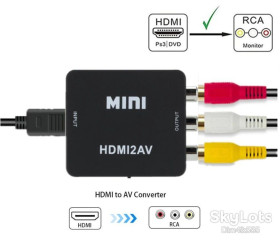 Інші комплектуючі Другие комплектующие ^/--/^ Конвертер звука и видео HDMI /--/ 2 /--/ AV HDMI - AV    (RCA) 720 /--/ P/1080 /--/ P Black / White ^_^^^ Конвертер звуку і відео HDMI /--/ 2 /--/ AV HDMI - AV (RCA) 720 /--/ P/1080 /--/ P Black / White - фото фото фото