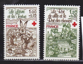 Фауна Фауна ^/--/^ Фауна . Франция 1978 г MNH - КРАСНЫЙ КРЕСТ ^_^^^ ФАУНА . Франція 1978 MNH - КРАСНИЙ КРЕСТ - фото фото фото