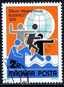Спорт Спорт ^/--/^ Венгрия. Чемпионат мира по пятиборью  (серия) 1979 г. ^_^^^ Угорщина. Спорт (серія) 1979 - фото фото фото