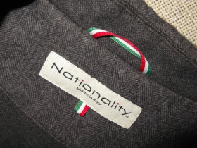 Костюми, піджаки, жилети Кoстюмы, пиджаки, жилеты ^/--/^ ПИДЖАК NATIONALITY.р-L ОРИГИНАЛ.made in ITALY. ^_^^^ Піджак NATIONALITY.р-L Оригінал.made in ITALY. - фото фото фото