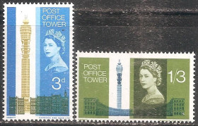 Великобританія Великобритания ^/--/^ Великобритания 1965 Sc.438-439 ** ^_^^^ Великобританія 1965 Sc.438-439 ** - фото фото фото
