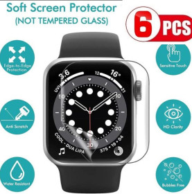 Інше Другое ^/--/^ 6 /--/ шт -Гидрогелевая пленка Apple Watch Xiaomi Mi Watch Samsung Watch все модели ^_^^^ Гідрогельова плівка Apple Watch Xiaomi Mi Watch Samsung Watch всі моделі - фото фото фото