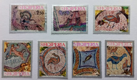 Інші країни Другие страны ^/--/^ Албания 1972 Мозаика, гашеные  (КЦ = 4,6 евро) ^_^^^ Албанія 1972 Мозаїка, гашені (КЦ = 4,6 євро) - фото фото фото