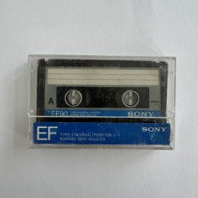 Касети Кассеты ^/--/^ Б/У Аудио кассета SONY EF /--/ 90 ^_^^^ В Аудио кассета SONY EF /--/ 90 - фото фото фото