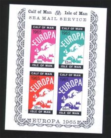 Великобританія Великобритания ^/--/^ ZM  GB Man / Мэн 1965 г MNH - морская почта ^_^^^ ZM GB Man 1965 MNH - морська пошта - фото фото фото