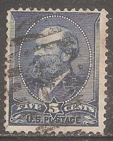 Північна Америка Северная Америка ^/--/^ США 1888 Sc.216 used c УТОНЧЕНИЕМ ^_^^^ США 1888 Sc.216 used c УТОНЧЕННЯМ - фото фото фото