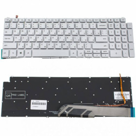Клавіатури Клавиатуры ^/--/^ Клавиатура для ноутбука DELL (Inspiron: 5584), rus, silver, без фрейма, подсветка клавиш ^_^^^ Клавіатура для ноутбука DELL (Inspiron: 5584), rus, silver, без фрейму, підсвічування клавіш - фото фото фото