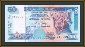 Шрі-Ланка Шри-Ланка ^/--/^ Шри-Ланка 50 рупий 2001 P-110  (110 /--/ b) UNC ^_^^^ Шрі-Ланка 50 рупій 2001 P-110 (110 /--/ b) UNC - фото фото фото