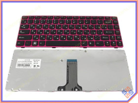 Клавіатури Клавиатуры ^/--/^ Клавиатура для LENOVO IdeaPad Z /--/ 370, Z /--/ 470, G /--/ 470 /--/ AH, G /--/ 470 /--/ GH (RU Black, розовая рамка) Оригинал ^_^^^ Клавіатура для LENOVO IdeaPad Z /--/ 370, Z /--/ 470, G /--/ 470 /--/ AH, G /--/ 470 /--/ GH (RU Black, рожева рамка) Оригінал - фото фото фото