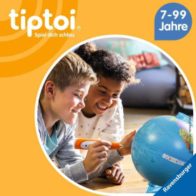 Розвиваючі іграшки Развивающие игрушки ^/--/^ Навчальна гра Ravensburger tiptoi Der interaktive Wissens-Globus  (Інтерактивний знаннєвий глобус) *80749 ^_^^^ Учебная игра Ravensburger tiptoi Der interaktive Wissens-Globus (Интерактивный знанный глобус) *80749 - фото фото фото