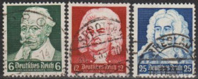 Третій Рейх (-) Третий Рейх (-) ^/--/^ 1935 - Рейх - Композитори Mi.573-75  _3.0 € ^_^^^ 1935 - Рейх - Композиторы Mi.573-75 _3.0 € - фото фото фото