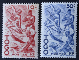 Інше Другое ^/--/^ Того Французские колонии Рыболовство 1946 ^_^^^ Французькі колонії Рибальство 1946 - фото фото фото