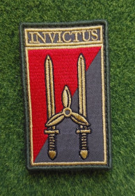 Інше Другое ^/--/^ Шеврон Украина INVICTUS  (с латинского — «непобедимый», «непокорённый») № 4078 ^_^^^ Шеврон Україна INVICTUS (з латинського — «непереможний», «нескорений») No 4078 - фото фото фото