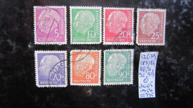 НДР, ФРН ГДР, ФРГ ^/--/^ (S) ГЕРМАНИЯ. 1954 Г.   (S) ^_^^^ (S) Німеччина. 1954 (S) - фото фото фото